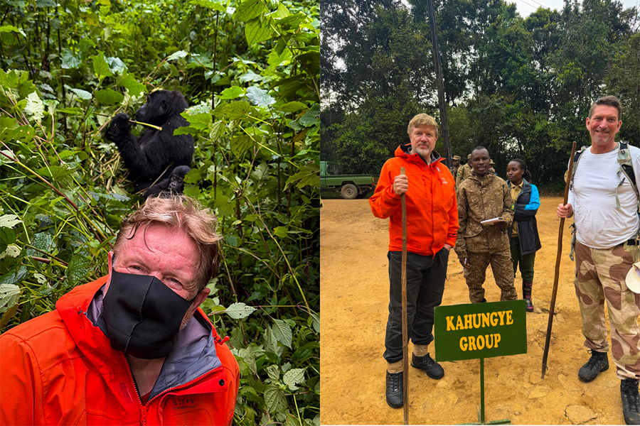 Ready for Mountain gorilla trekking in Bwindi